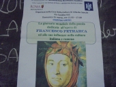 FRANCESCO PETRARCA OMAGIAT DE CENACLUL ROM&Acirc;NESC DE LA ROMA