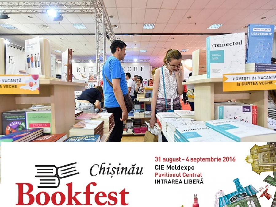 BOOKFEST LA CHIȘINĂU, CU OCAZIA ZILEI LIMBII ROM&Acirc;NE