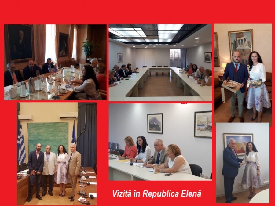 &Icirc;ntrevederi ale ministrului pentru rom&acirc;nii de pretutindeni cu oficiali eleni