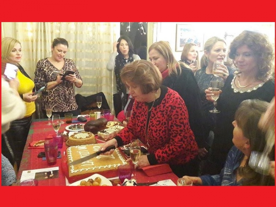 De Bobotează, Alianţa Rom&acirc;nilor din Cipru a tăiat Vasilopita