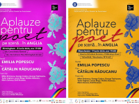 Spectacolul Aplauze pentru poet pe scenă&hellip; ajunge &icirc;n Anglia
