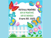 Festivalul Primăverii &bdquo;Dor de primăvară, dor de Eminescu&rdquo;, ediția I, Coștei 2022. Regulament de participare