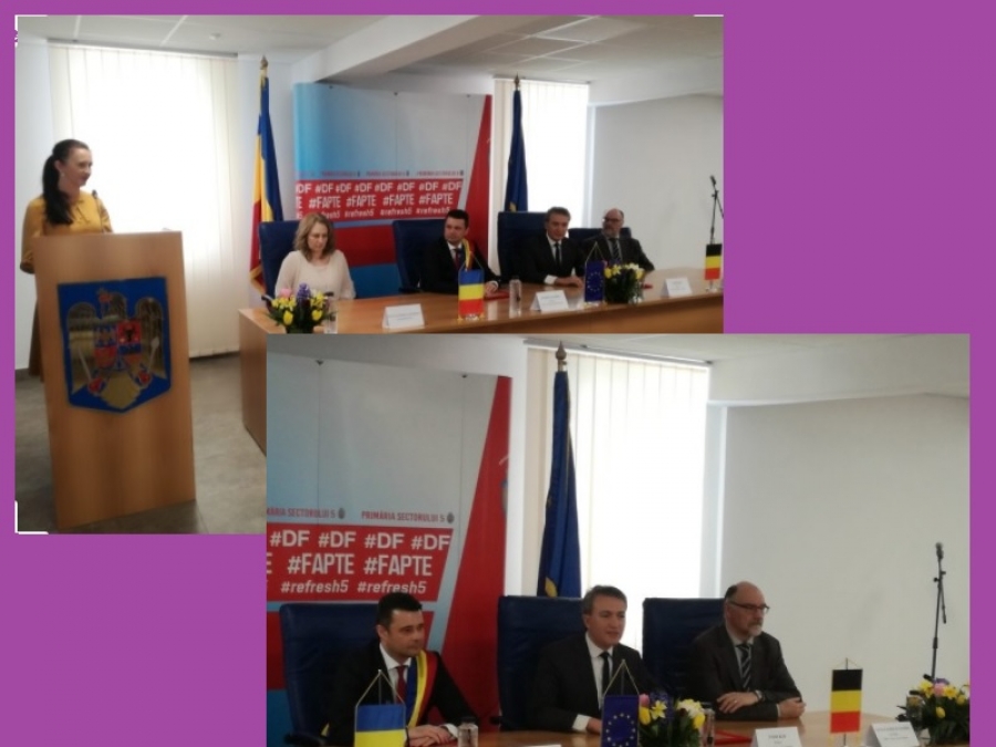 CAMPANIA &bdquo;CENTENAR PRIN &Icirc;NFRĂȚIRI&rdquo; A AJUNS ȘI &Icirc;N BELGIA