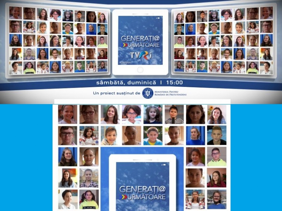 Proiectul TVR Internaţional „Generaţia Următoare” continuă cu noi poveşti de viaţă ale copiilor români din Spania şi Franţa