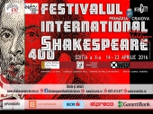 FESTIVALUL INTERNAȚIONAL SHAKESPEARE, Aprilie 2016
