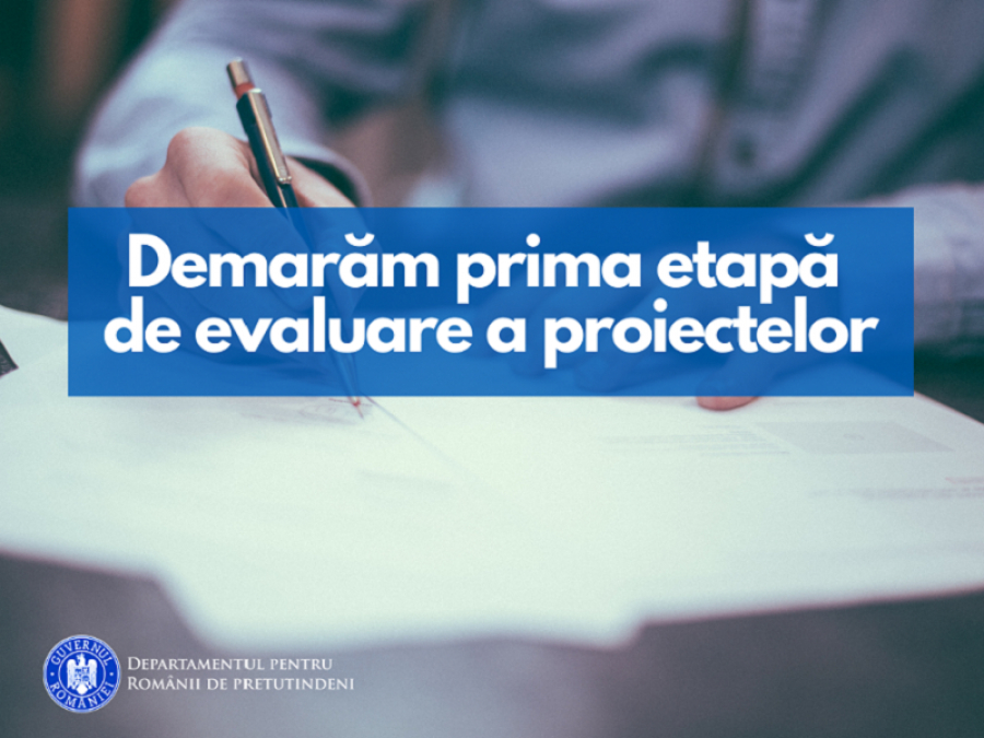 La DRP demarează prima etapă de evaluare a proiectelor