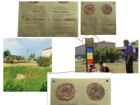 Placă memorială, bilingvă, cu Traian și Decebal, dispărută fără urmă din Kladovo