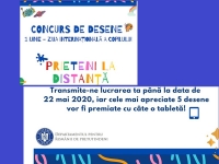 Anunț important pentru copiii de pretutindeni: CONCURS DE DESENE