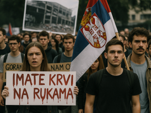 Coeziunea fragilă a mișcării de protest studențești din Serbia
