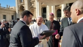 &Icirc;N AUDIENȚĂ GENERALĂ LA PAPA FRANCISC