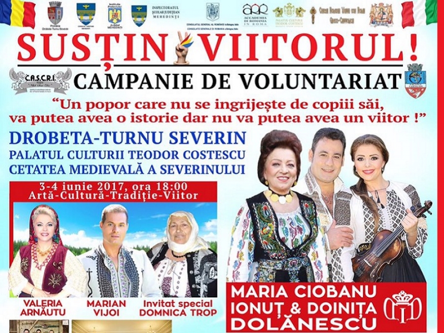 CAMPANIA &bdquo;SUSȚIN VIITORUL&rdquo;