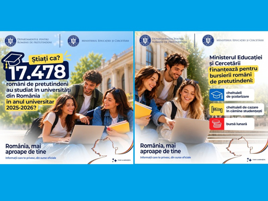 Studii și calificări: Rom&acirc;nia, mai aproape de tine