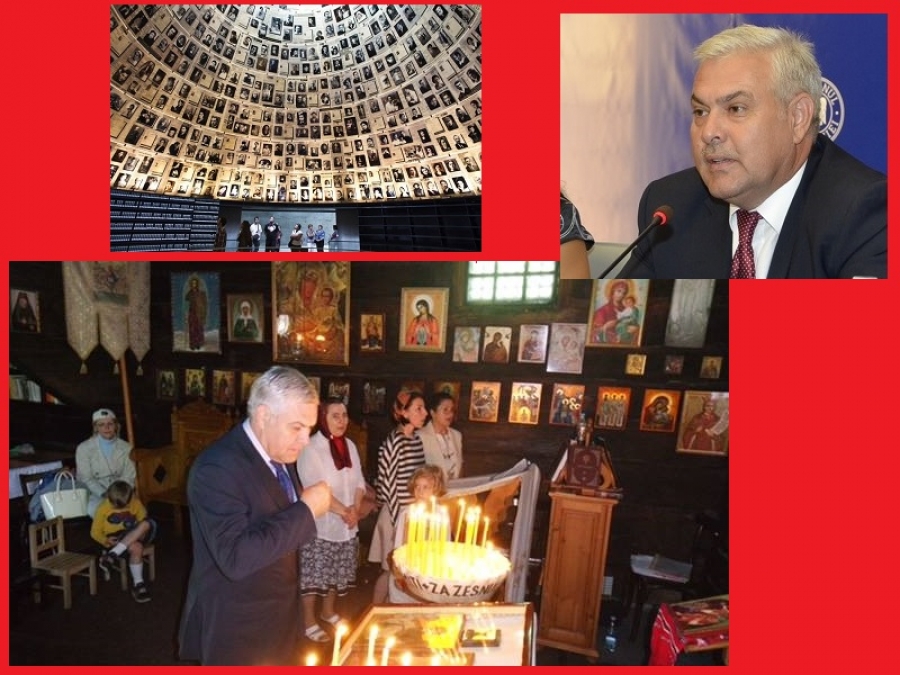 &bdquo;SĂ PĂSTRĂM PENTRU TOTDEAUNA VIE MEMORIA VICTIMELOR HOLOCAUSTULUI!&rdquo;