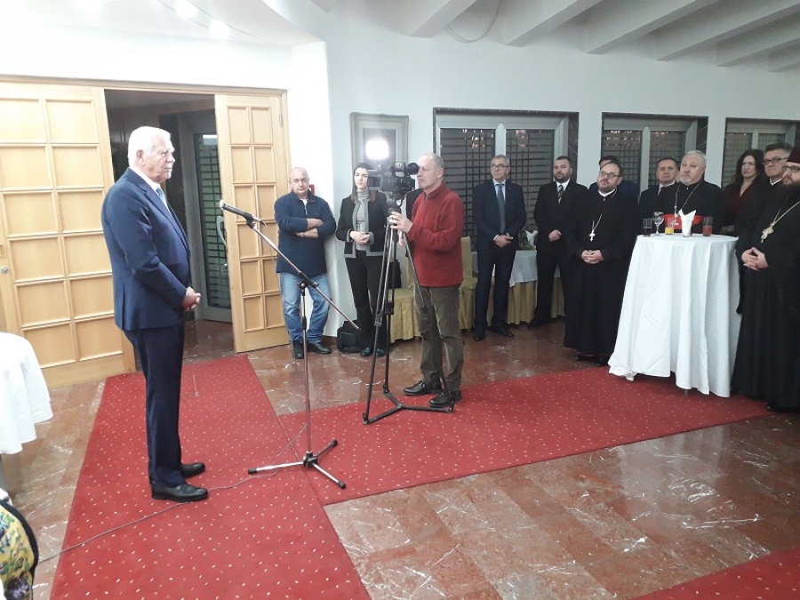 MINISTRUL AFACERILOR EXTERNE, TEODOR MELEȘCANU, VIZITA OFICIALĂ &Icirc;N SERBIA