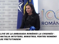 Chișinău: CONFERINȚĂ DE PRESĂ NATALIA INTOTERO