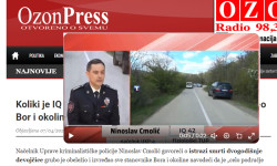 Un oficial al poliției sârbe jignește grobian românii din Bor: „Întreaga zonă este foarte ciudată, dialectul, graiul, sunt vlahi”